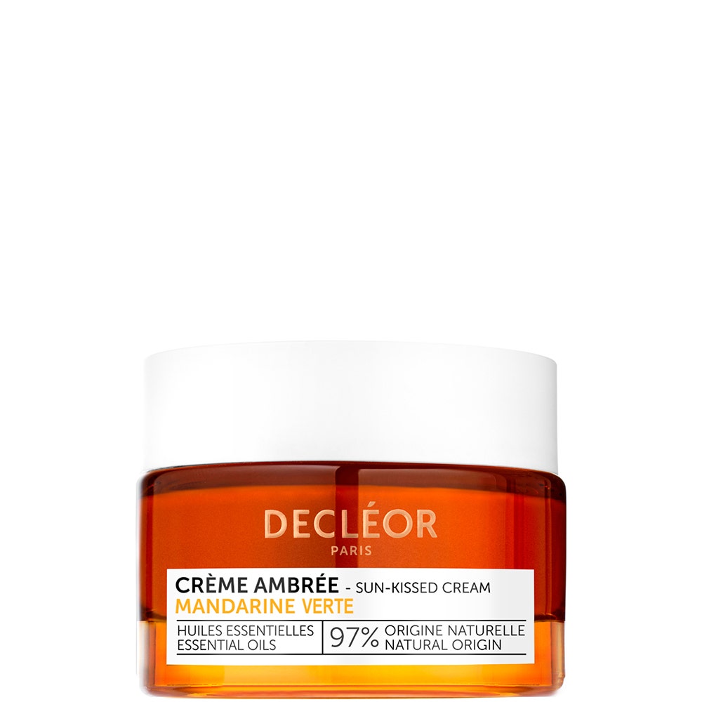 Decléor Mandarina Verde Crema facial ámbar con ácido hialurónico tintado 50ML