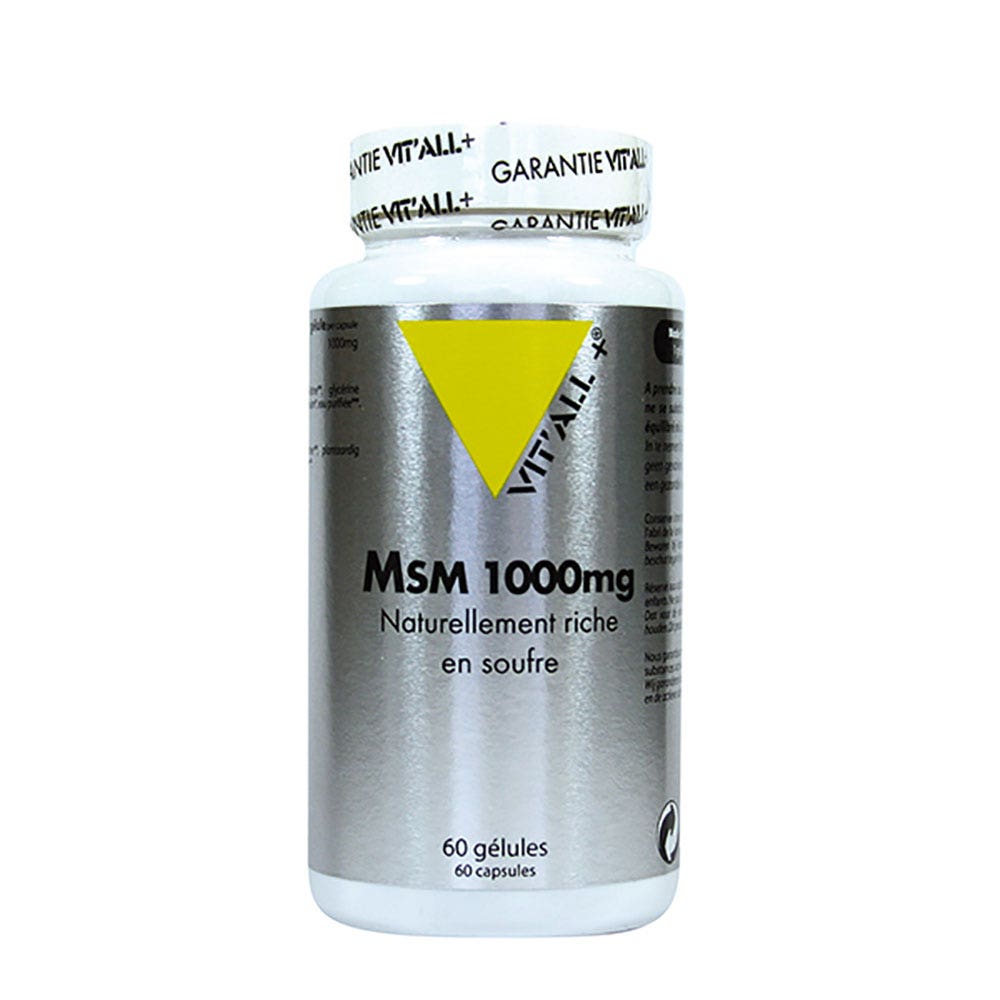 Vit'All+ Msm 1000 mg 60 cápsulas