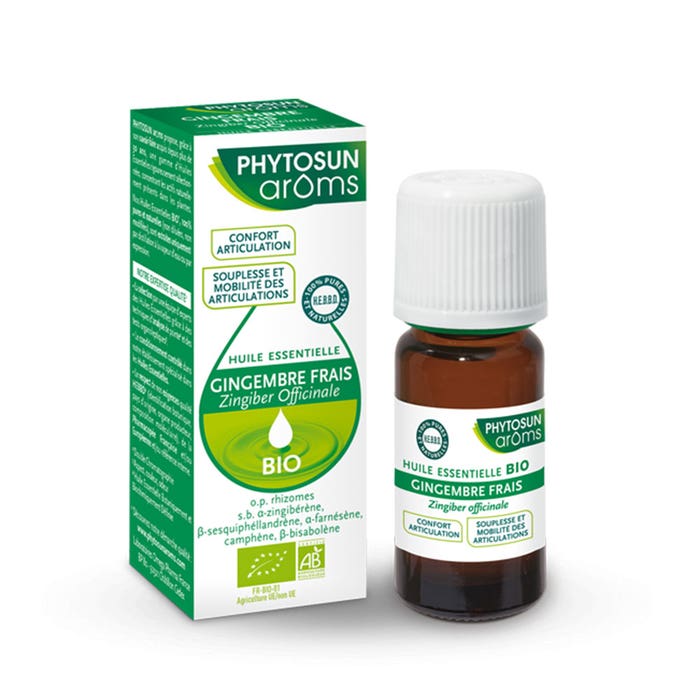 Aceite Esencial Jengibre 5 ml Phytosun Aroms