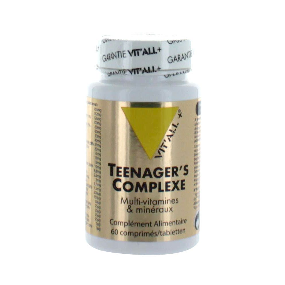 Vit'All+ Teenager's Complex para adolescentes 60 cápsulas