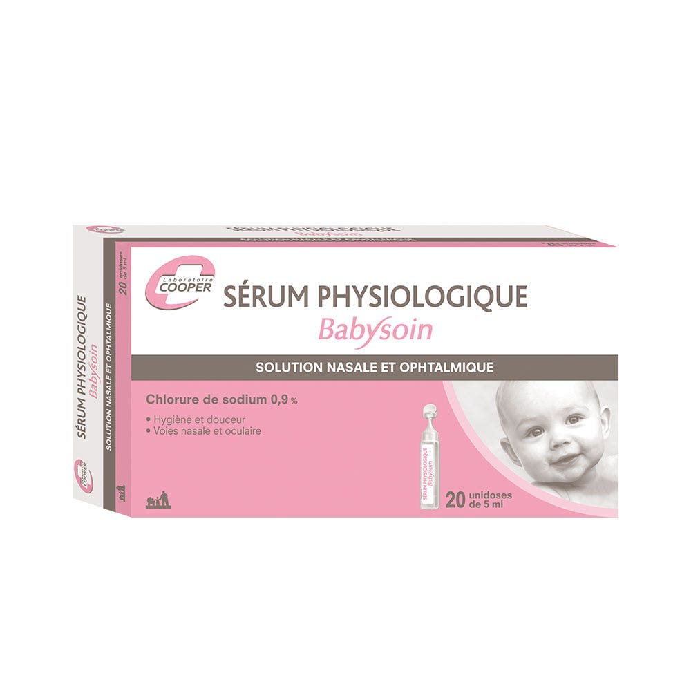Babysoin Babysoin Suero fisiológico solución nasal y oftálmica 20x5ml