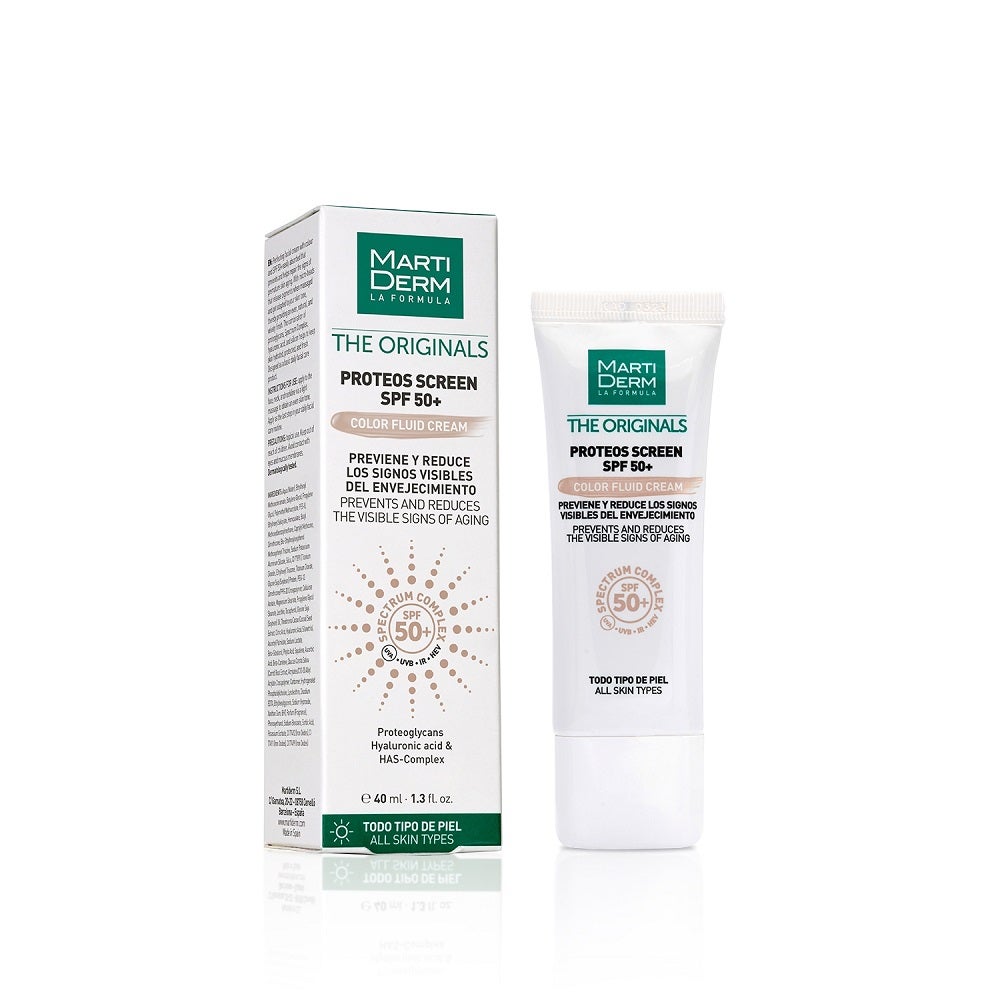 Martiderm The Originals Proteos Screen Spf50+ Todo Tipo De Pieles Tous types de peaux 40ml