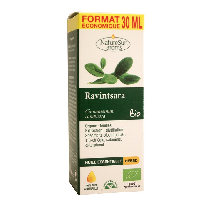 Aceite esencial de Ravintsara BIO 30 ml Naturesun Aroms