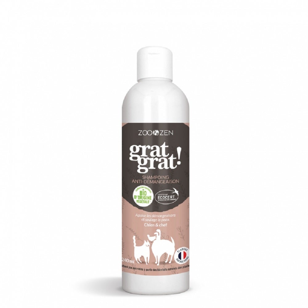 Zoo&Zen Champú antipicores ecológico Perros y gatos 240 ml