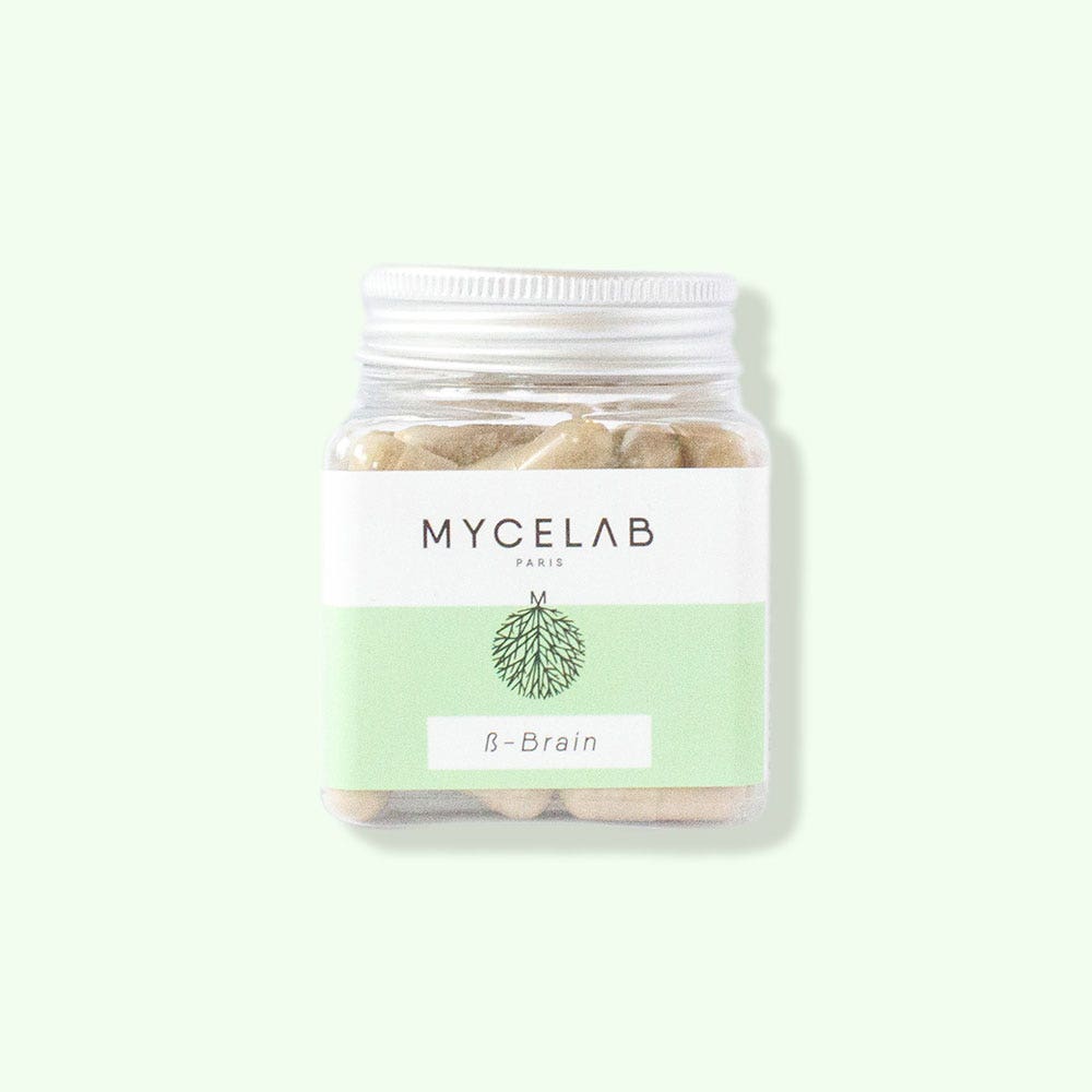 Mycelab B-brain 70 Capsulas Memoria Y Concentracion Memoire Et Concentration 70 Gelules
