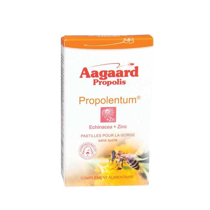 Aagaard Propolentum Echinacea + Zinc 30 Pastilles
