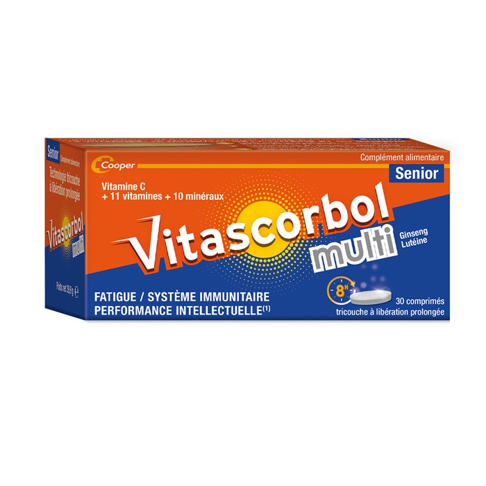 Vitascorbol Multi Senior 30 Comprimidos
