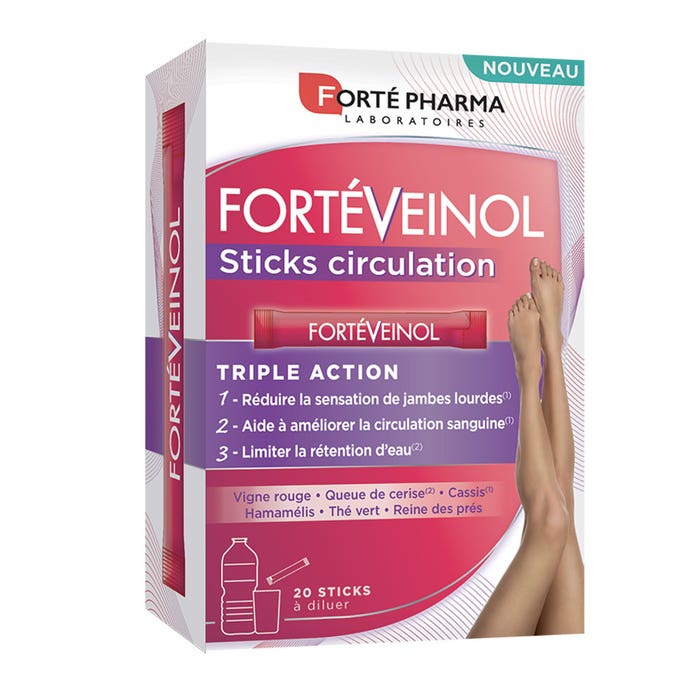Forté Veinol 20 sticks Forté Veinol Circulación Forté Pharma