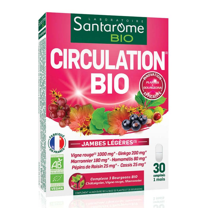 Santarome Circulación Bio 30 comprimidos