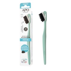 APO France Cepillo de dientes recargable Medio 1 asa + 2 cabezales