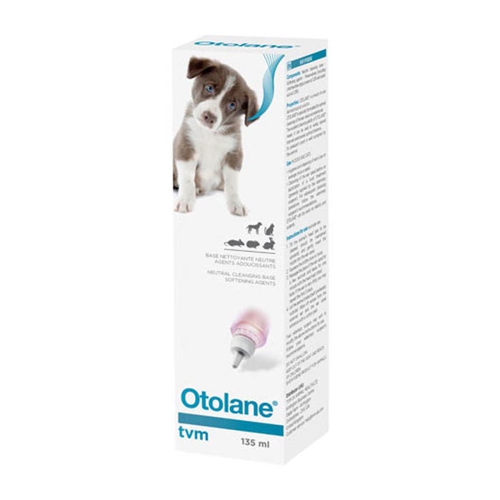 Limpiador auricular para animales 135 ml Otolane TVM