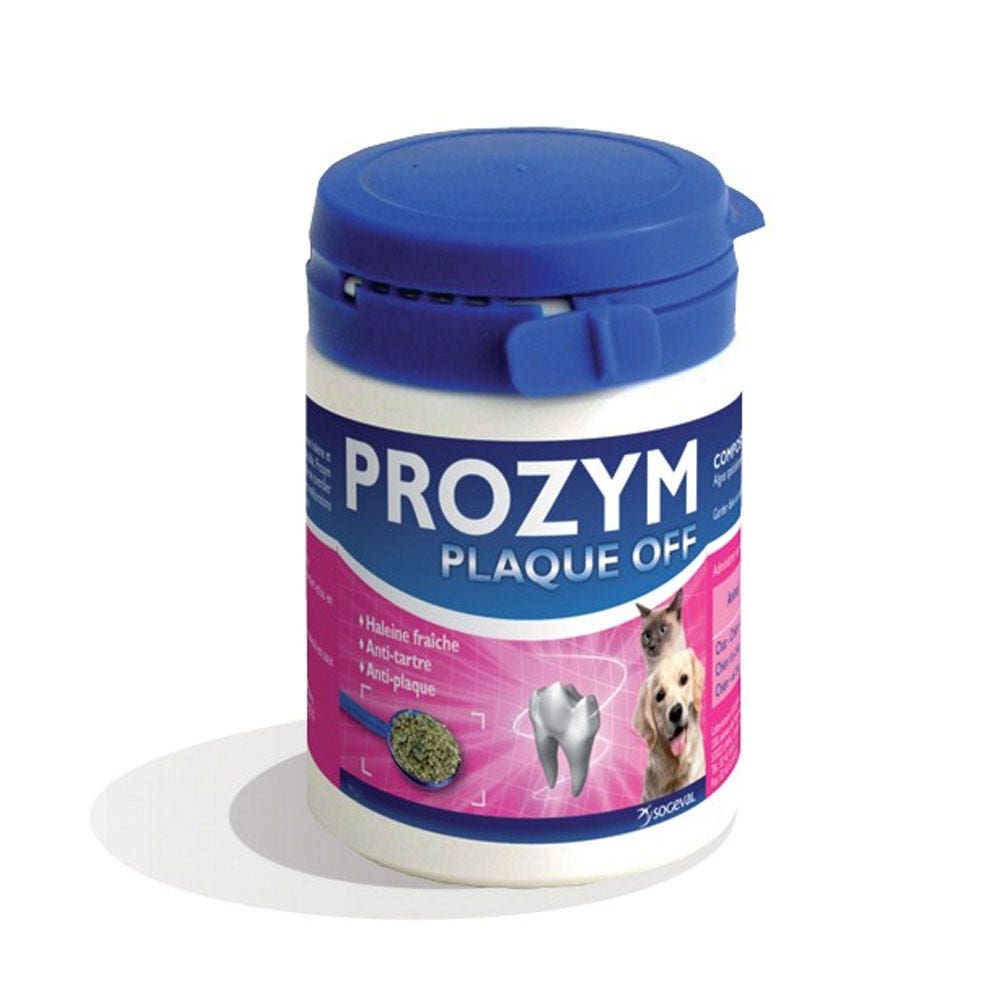 Prozym Placa OFF para animales Aliento fresco 180g