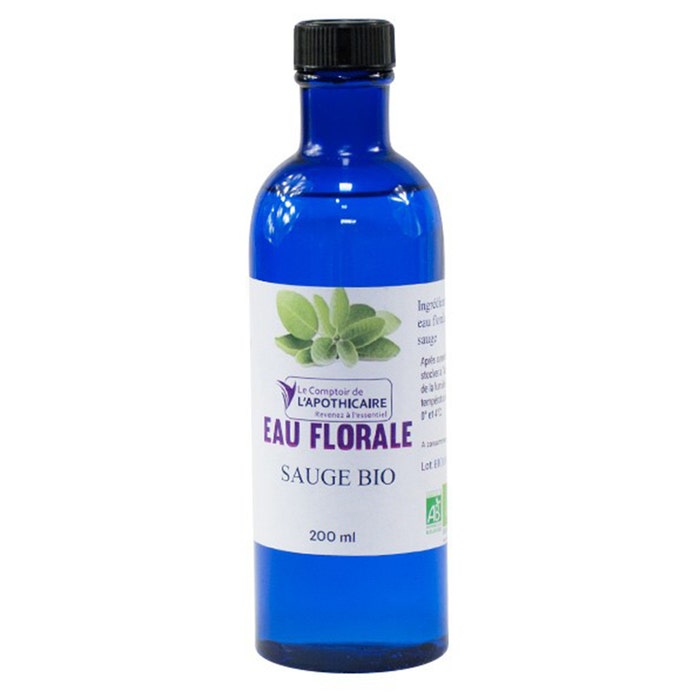 Agua Floralis de Salvia Ecológica 200 ml Le Comptoir de l'Apothicaire