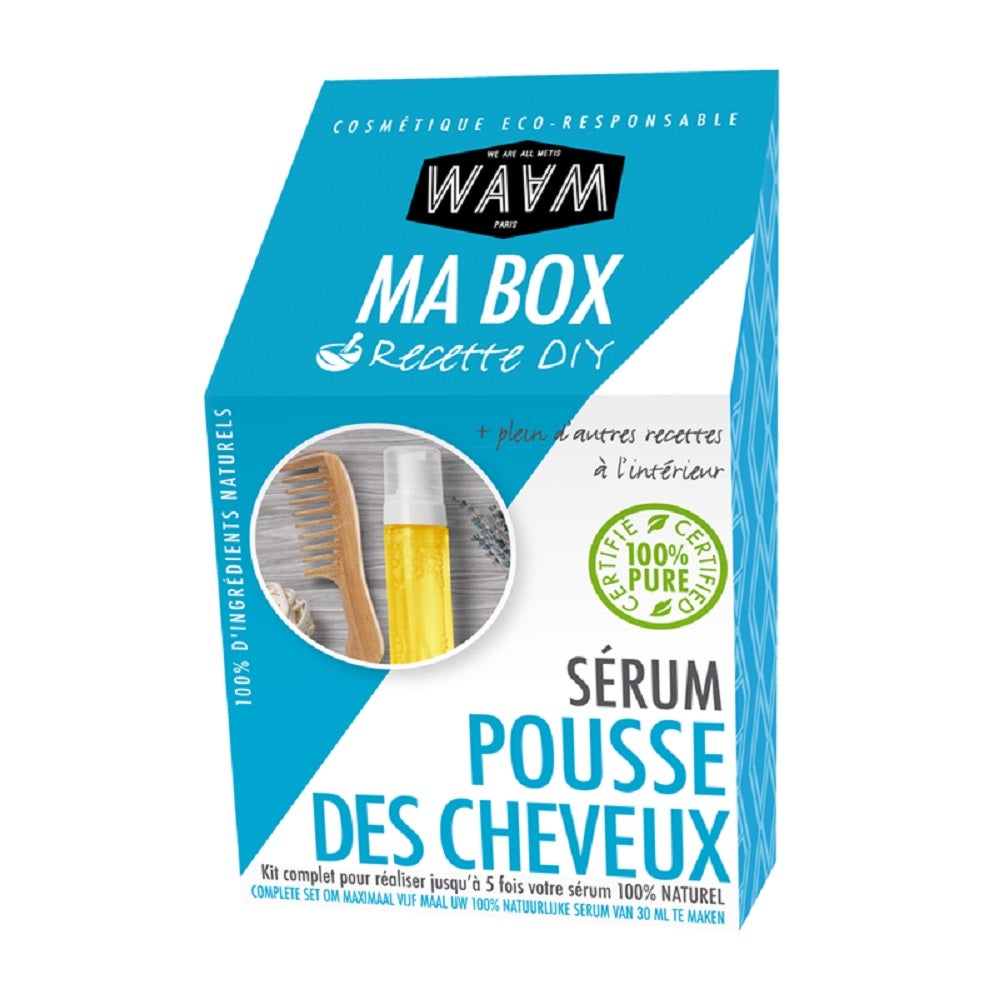 Waam Mi caja de recetas DIY Hair Booster Sérum