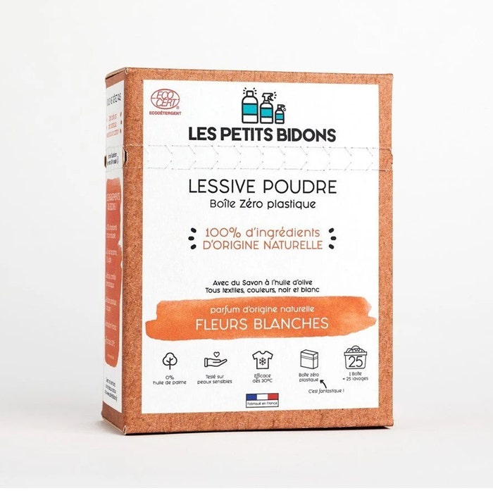 Detergente en polvo ecológico 875g Les Petits Bidons