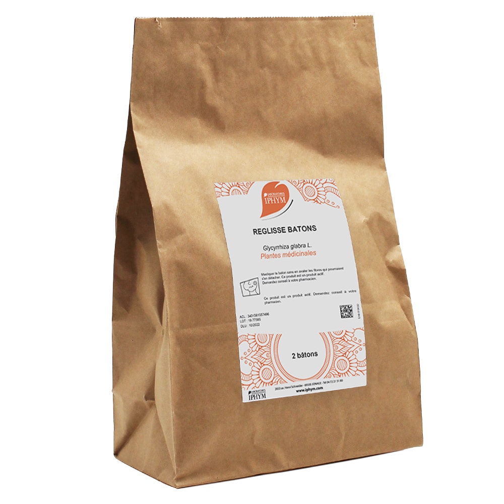 Laboratoires IPHYM IPHYM Sante Reglisse Batons Bolsitas De 2 10g