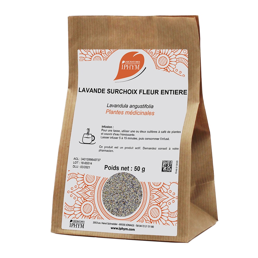 Laboratoires IPHYM IPHYM Sante Lavanda Surchoix Flor entera 50g