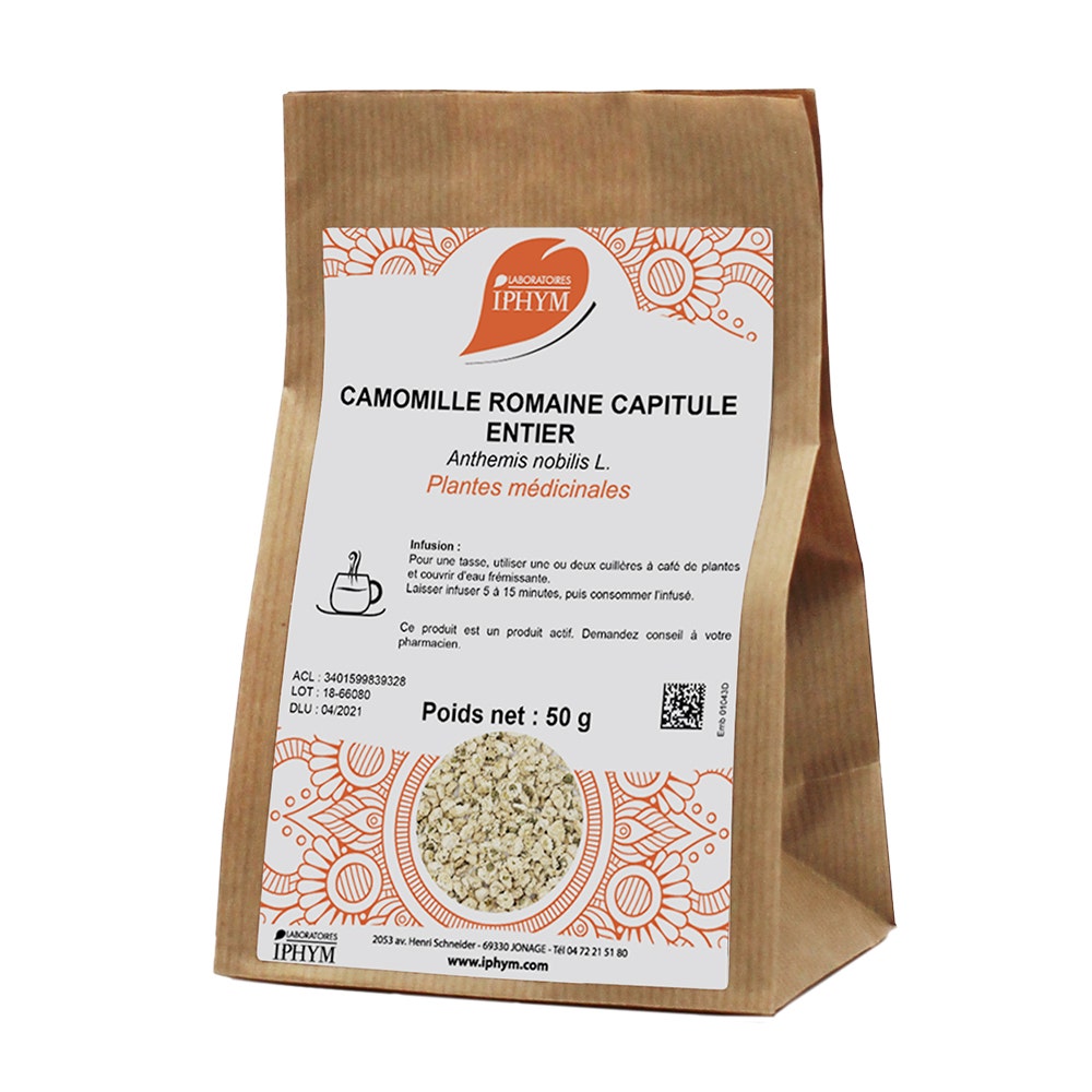 Laboratoires IPHYM IPHYM Sante Camomila Romana Cabezuela entera 50g