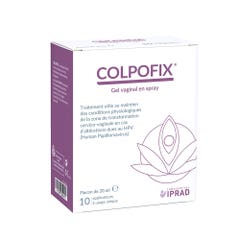 Colpofix Gel Vaginal Spray Frasco de 20 ml + 10 aplicadores