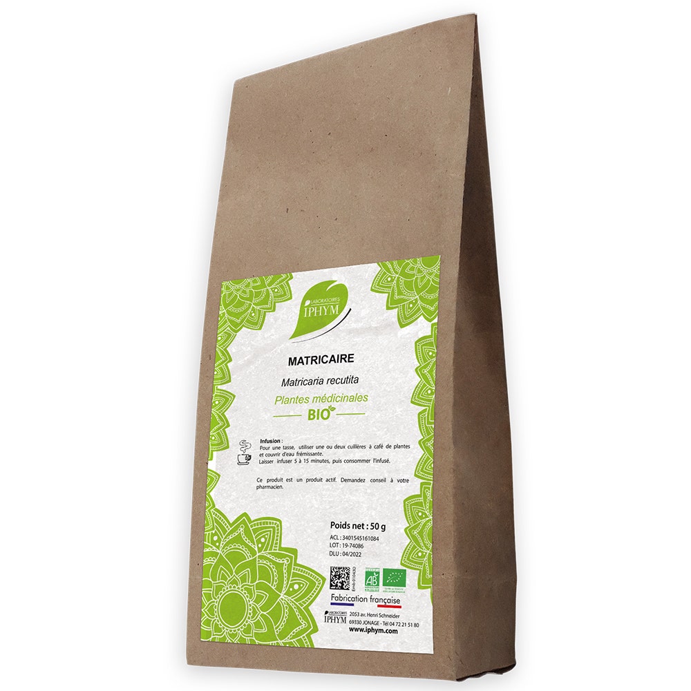 Laboratoires IPHYM IPHYM Sante Matricaria Bio Cabeza Entera 50g