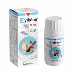 Vetoquinol Zylkène Alimento complementario con efecto relajante 75mg 30 cápsulas