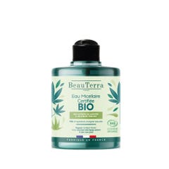 Beauterra Agua micelar con Aceite de Cáñamo Bio y Aloe Vera 500 ml