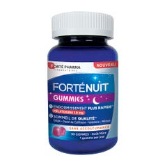 Forté Pharma Forte Noche Sueño 8H melatonina y plantas 30 gominolas