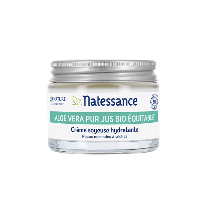 Crema hidratante sedosa ecológica 50 ml Natessance