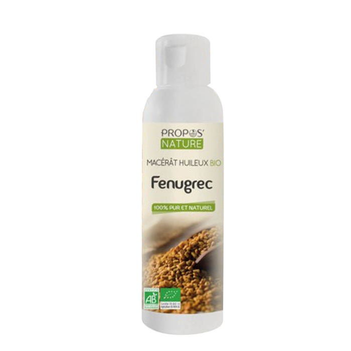 Fenogreco Aceite Macerado Bio 100ml Propos'Nature