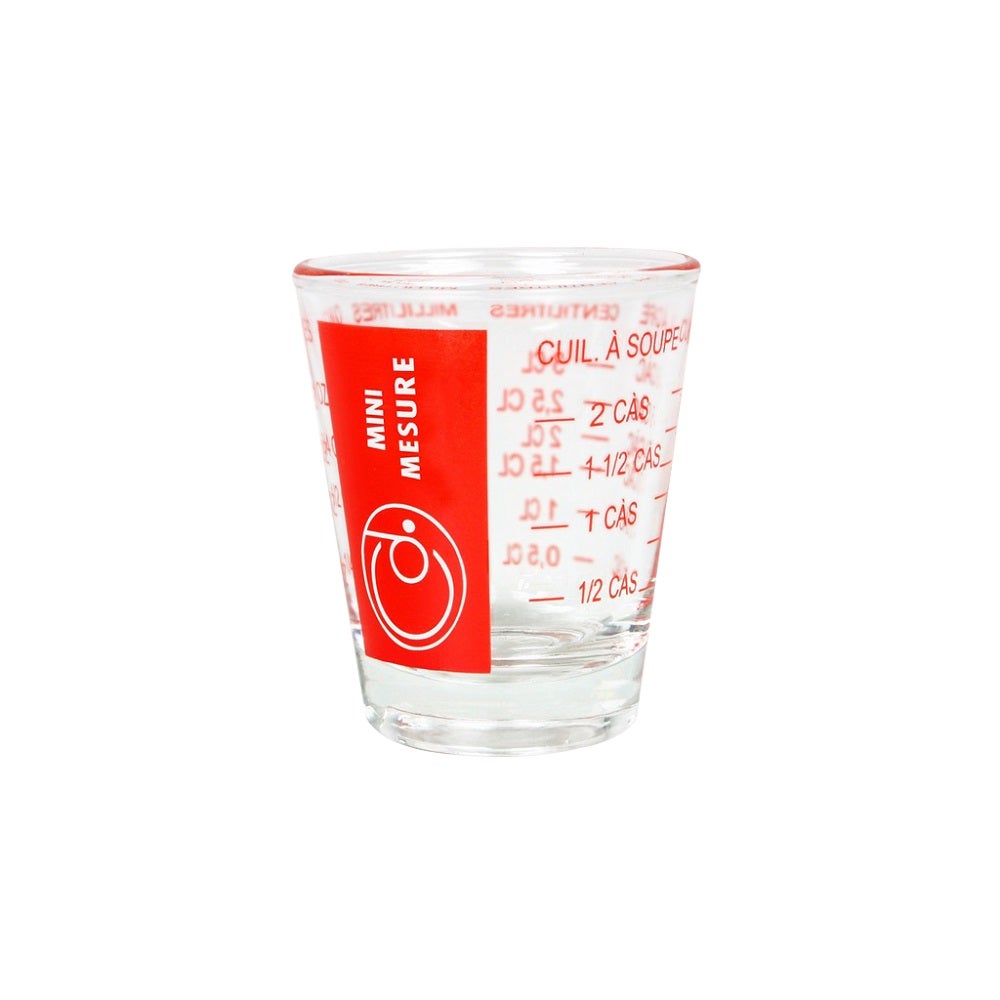 Waam Mini jarra medidora de cristal