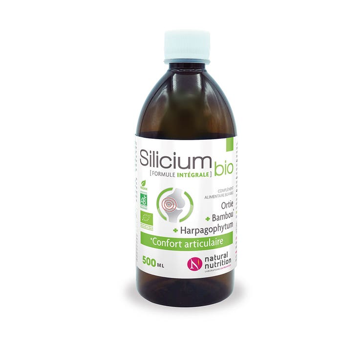 Silicio Formula Integral Solucion Bebible 500 ml Natural Nutrition