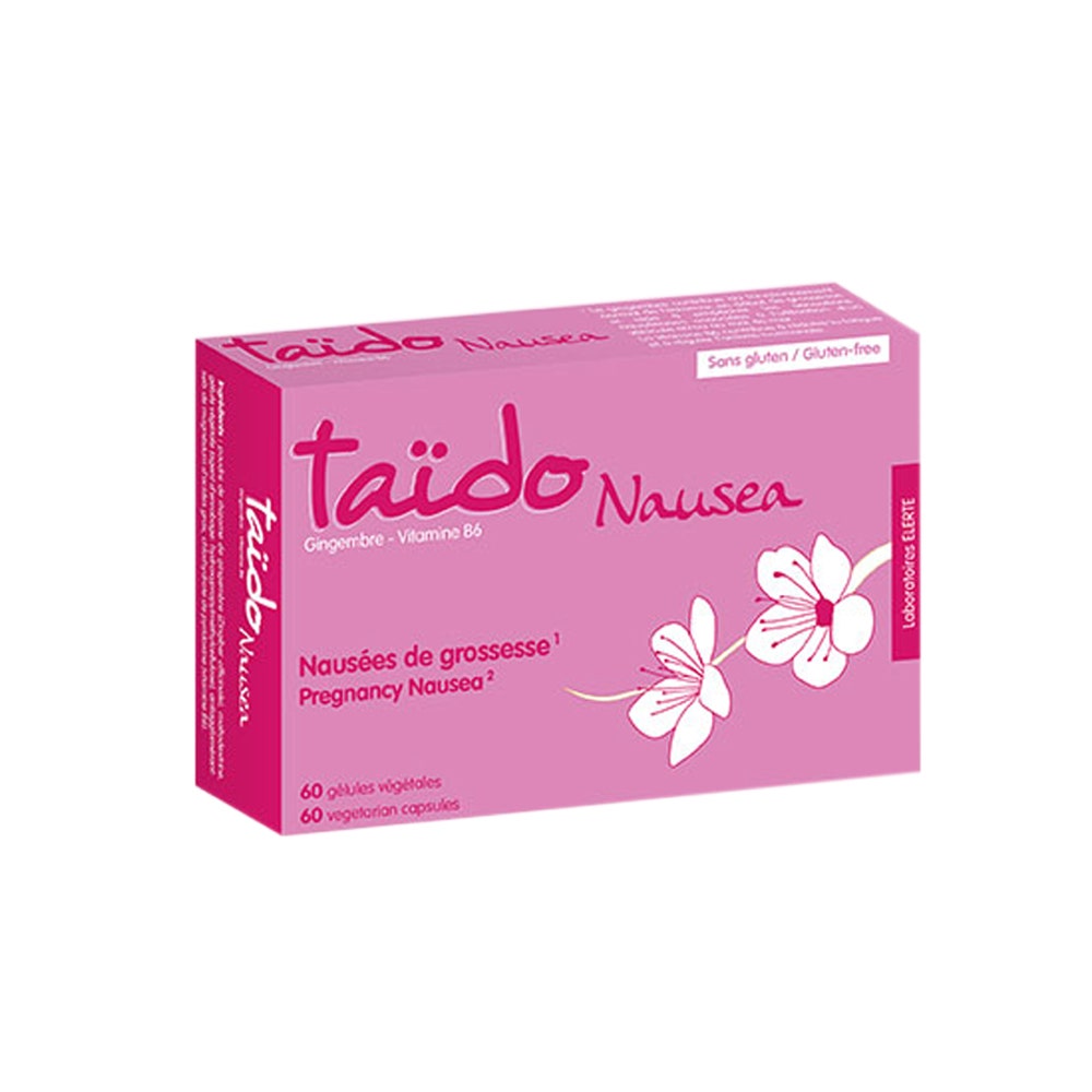 Taïdo Nausea Náuseas del embarazo 60 cápsulas vegetales