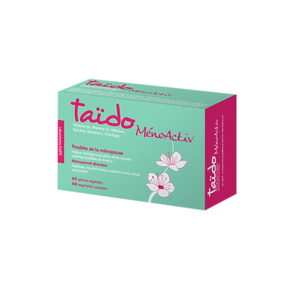 Taïdo MenoActiv Trastornos de la menopausia 60 cápsulas vegetales