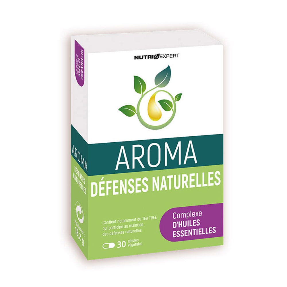 Nutri Expert Aroma Defensas naturales Complejo de Aceites Esenciales 30 cápsulas