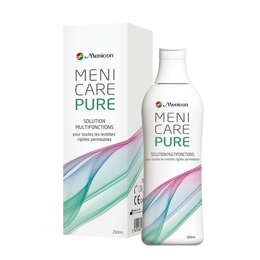 Menicon MeniCare Pure Solución Multi-función para lentes rígidas permeables 250ML