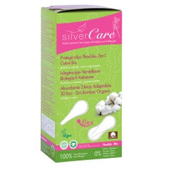 Silver Care Slip flexible protector de algodón orgánico x30