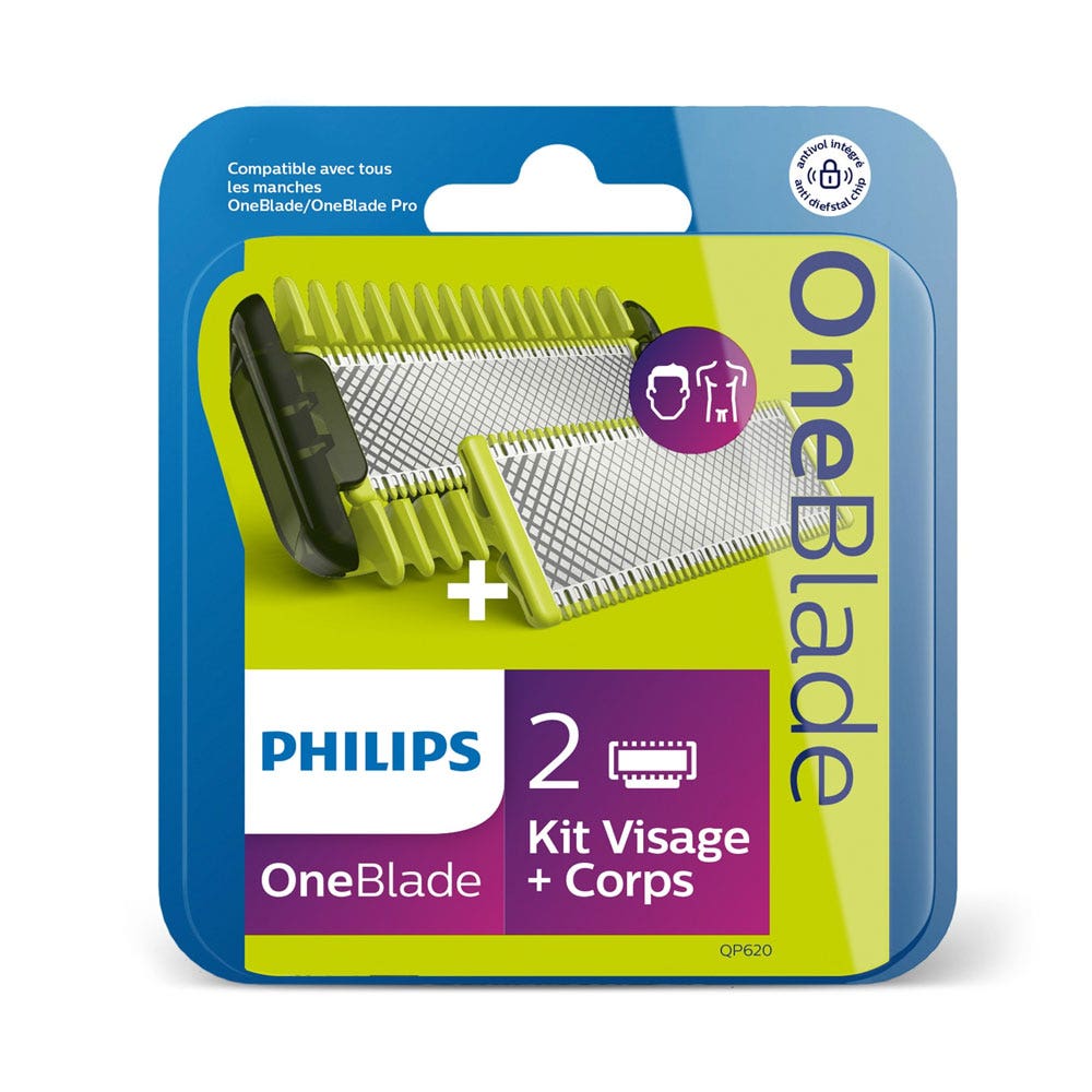 Philips Oneblade Cuchilla De Recambio Cuerpo Qp620/50 x1