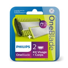Philips Oneblade Cuchilla De Recambio Cuerpo QP210/50 Qp620/50 x1