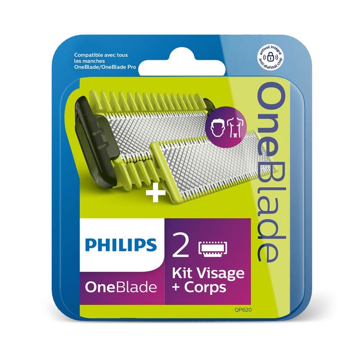 Philips Oneblade Cuchilla De Recambio Cuerpo QP210/50 Qp620/50 x1