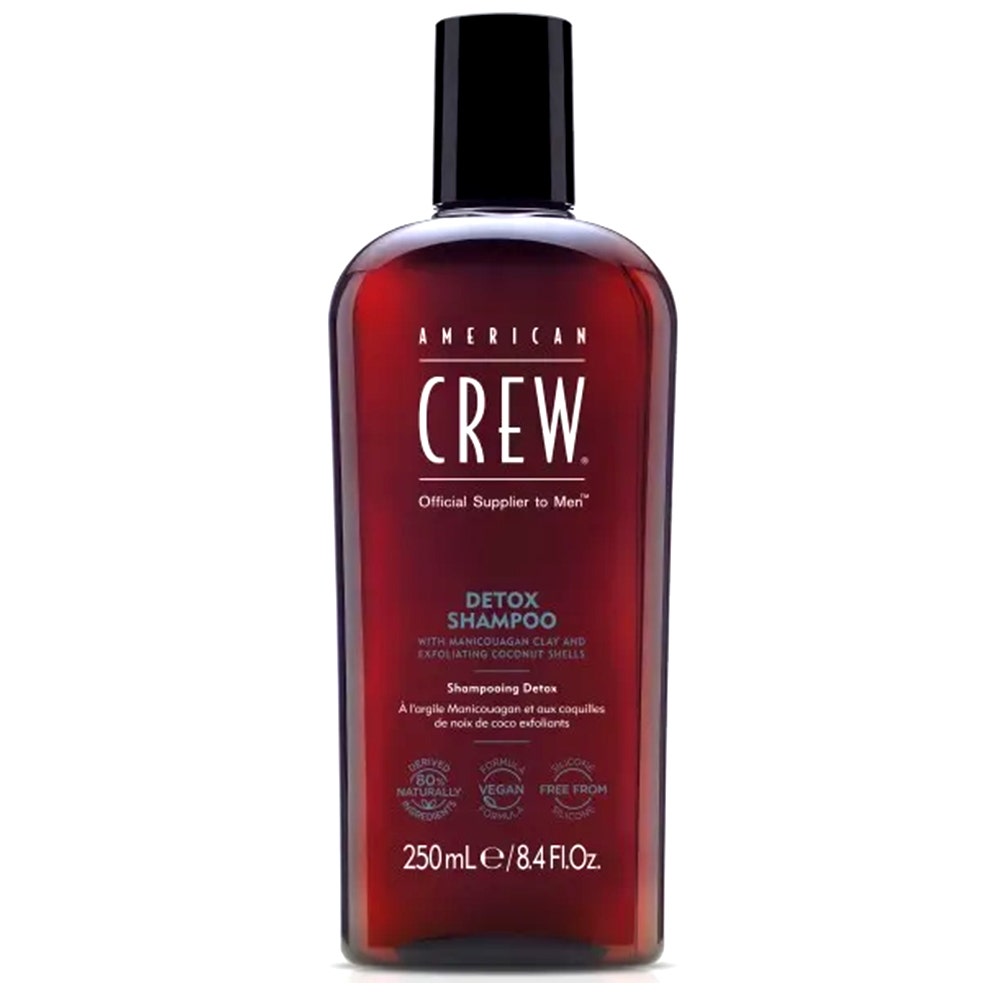 American Crew Cuerpo y cabello Champú Detox Arcilla 250 ml
