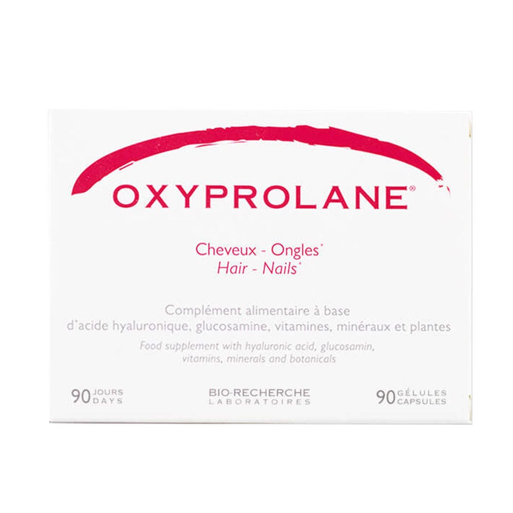 Bio-Recherche Oxyprolane cabello uñas 90 cápsulas