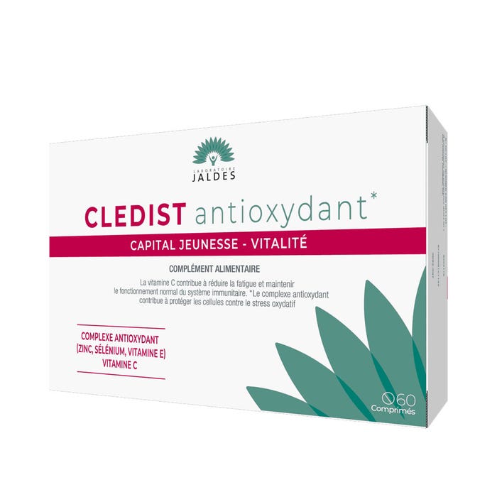 Antioxidante 60 comprimidos Cledist Juventud y vitalidad Jaldes
