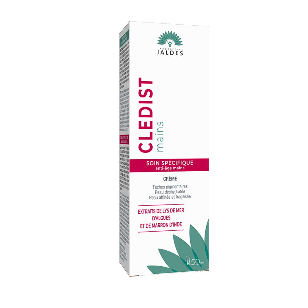 Jaldes Cledist Crema de manos cuidado antiedad de la piel 50 ml