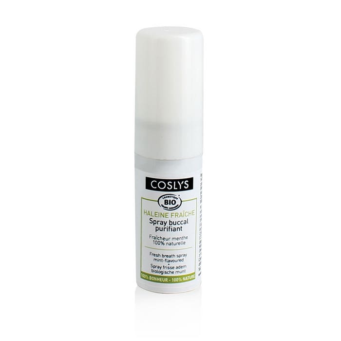 Spray bucal purificante de aliento fresco ecológico 15 ml Menta Coslys