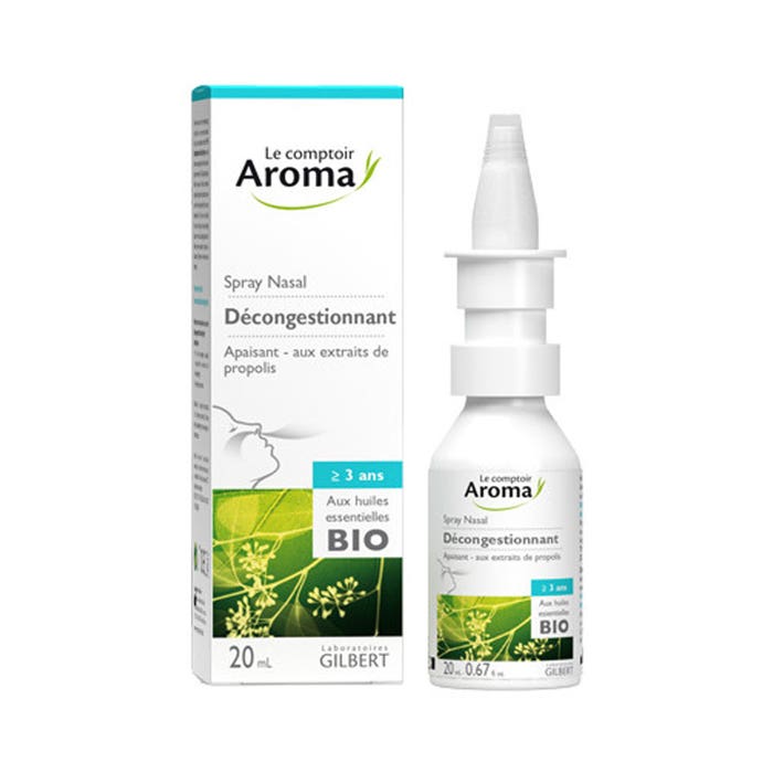 Spray nasal descongestionante 20 ml Calmante con extracto de Propolis Le Comptoir Aroma
