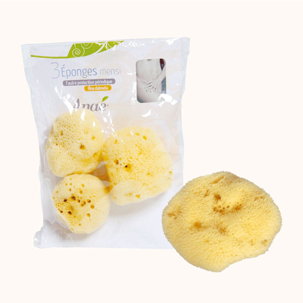 Anae Esponjas menstruales Mensi Fina Dalmata 3 x