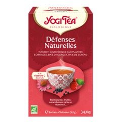 Yogi Tea Infusion Bio Defensas Naturales 17 Bolsitas 17 Sachets