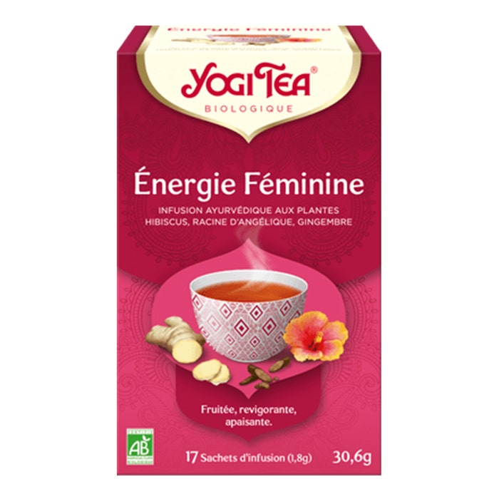 Energie Feminine Infusión Ayurveda Bio 17 sobres Yogi Tea