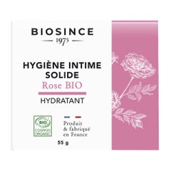 Bio Since 1975 Sólido Higiene íntima Crema hidratante de Rosa Bio 55g