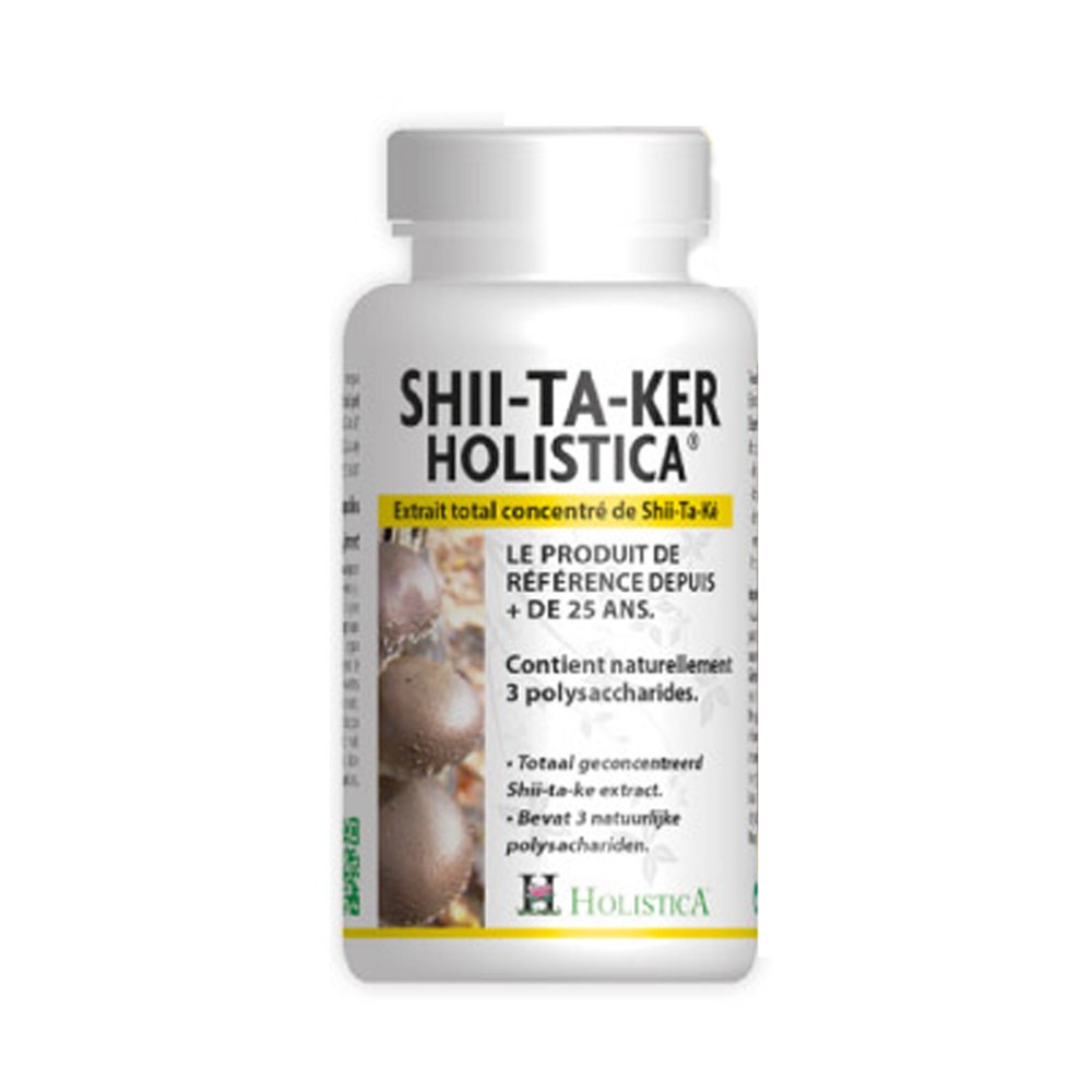 Holistica Shii-Ta-Ker Extracto concentrado de Shii-ta-ké 100 cápsulas
